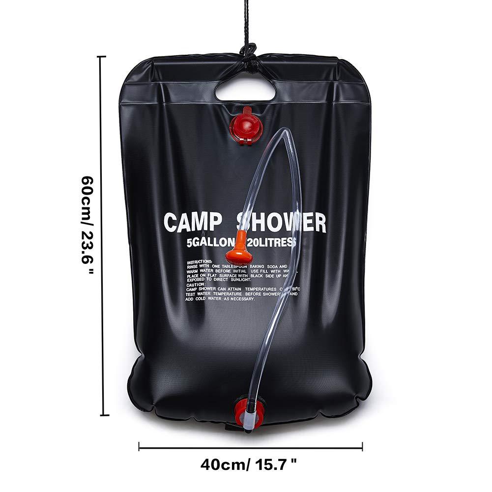 "Douche Waar je Maar Wilt  20L" – Draagbare Douche voor Camping & Outdoor