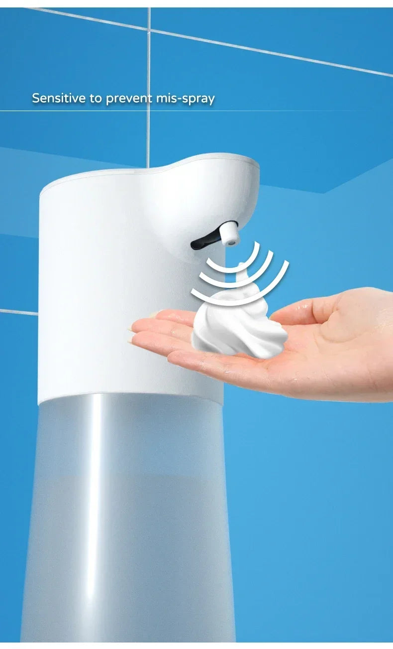 Smart Automatic Soap Foam Dispenser – Contactloze Sensor + USB Opladen, 350ml