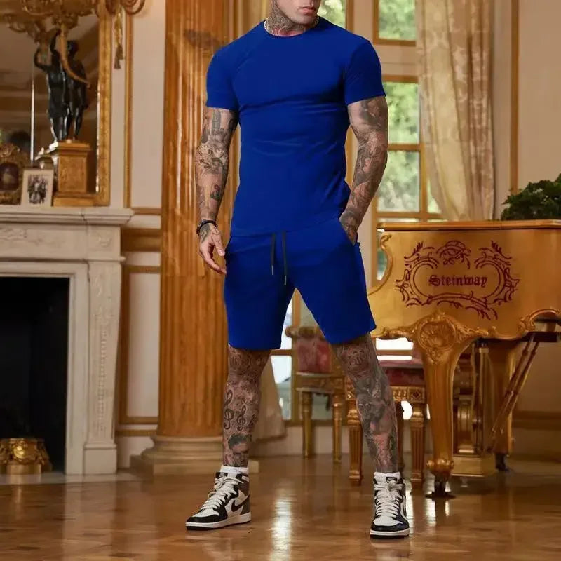 "2025 Sport Set voor Heren – Ademend & Sneldrogend voor Actieve Mannen"