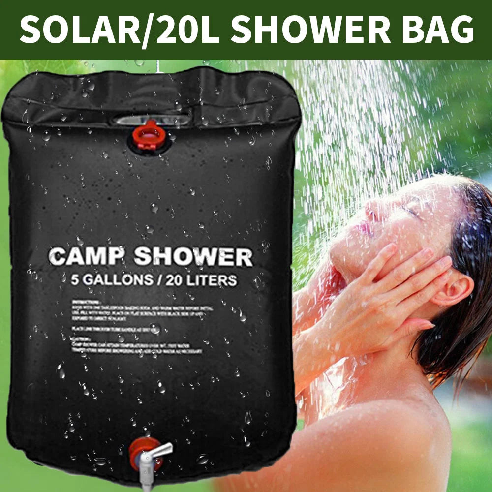"Douche Waar je Maar Wilt  20L" – Draagbare Douche voor Camping & Outdoor